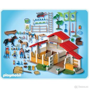 PLAYMOBIL 4190 Velká stáj - 7