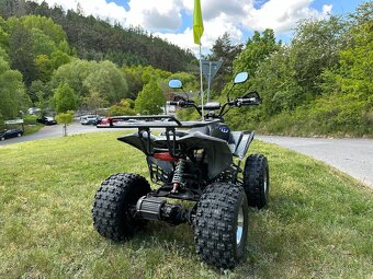 Elektrická čtyřkolka Warrior Deluxe XL 1500W 60V carbon - 7