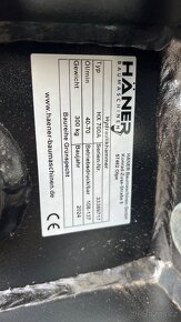 Hydraulické kladivo na bagr 4-7t - 7