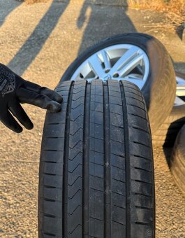 Alu kola VOLKSWAGEN , 5x112 r16 , letní pneu 205/55 r16 - 7