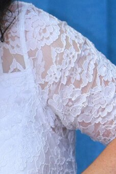 Prodám svatební šaty, vel. 40/42 - 7