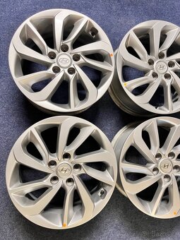 5x114,3 R17 Originál Hyunda Tucson Alu disky - 7