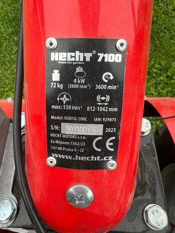 Kultivátor Hecht 7100 s vozíkem + starší model na náhr. díly - 7