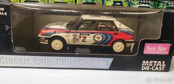 Lancia Delta hf integrale 1:18 rally martini Kankkunen - 7