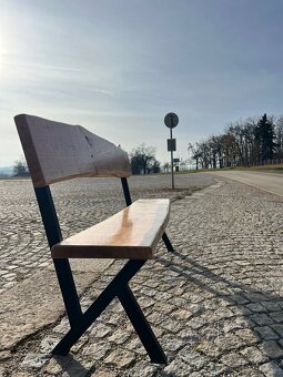 Zahradní lavička : DUB - doprava zdarma - 7