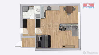 Prodej bytu 1+kk, 47,5 m², Uhlířské Janovice, ul. Hrnčířská - 7