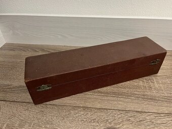 Prastaré dřevěné šachy kompletní - 7