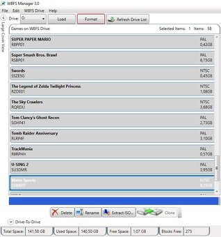 Nintendo Wii konzole - 3 ovladače - 320GB HDD  - 58 her - 7