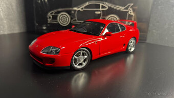 Toyota Supra 1:18 Lcd Model - 7