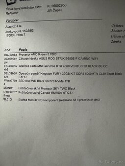 Ryzen 5 7600 / RTX 4060 - 7