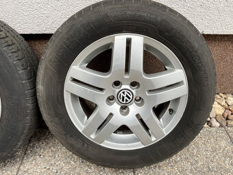 ALU originál VW 5x100, 15" + letní 195/65/R15 - 7
