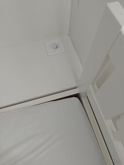 Dětská postel Ikea Kritter + police a šuplíky - 7