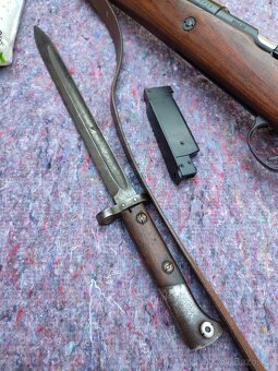 Mauser k98 na plastové kuličky v originál pažbě. - 7