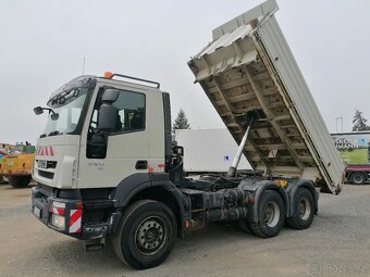 Iveco Trakker 26-450, euro 5, třístranný sklápěč tahač - 7