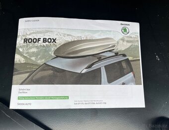 Originální střešní box Škoda 380l - 7