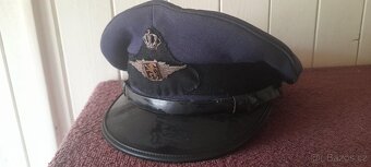 ORIGINÁLNÍ KEPI BELGICKÉHO LETECTVA - ROK 1978, VELIKOST 56 - 7
