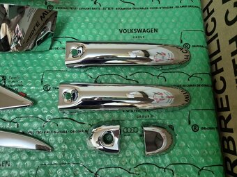 exteriérový styling kit (dekorační kit) chrom Nissan Juke (F - 7
