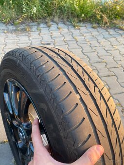 Alu kola Rial 14" 4x100 sada s pneu - 7