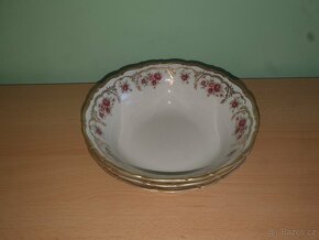 Porcelán růžičky slonová kost - 7