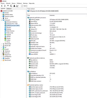 AMD ATI Radeon HD 3850 GDDR3 256bit - 7