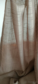 Okenní šály z mušelínu - 2ks 75 x 300cm - 7