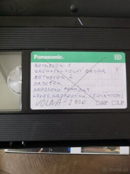 VHS Kazety různé nahrávky set - 7