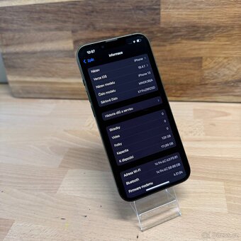 iPhone 13 128GB, zelený, 100% baterie (12 měsíců záruka) - 7