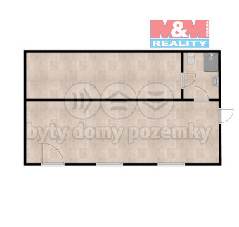 Pronájem obchodu a služeb, 69 m², Humpolec, ul. Masarykova - 7