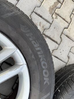 VW Touareg 17” orig. alu kola s celoročními pneu - 7