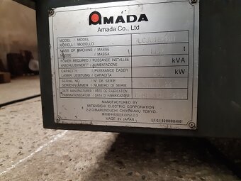 Laser CO2 Amada 3015 X1 - 7
