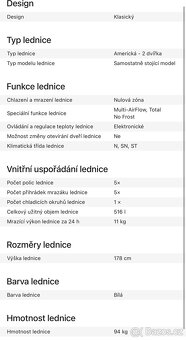 Americká lednice HISENSE RS670N4HW1 - 7