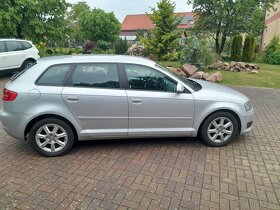 Audi A3 2.0TDI 103kw 2009 253Tkm serviska Alu 17" top sta - 7