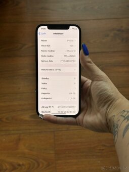 iPhone 12 Black 128GB 100%Baterie - 7