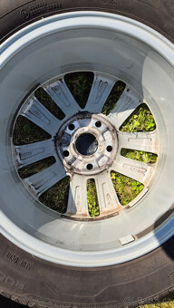 Al disky 5x112 originál VW + letní pneu 205/55/R16 - 7