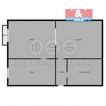 Prodej bytu 2+1, 50 m², Ostrava, ul. Dělnická - 7