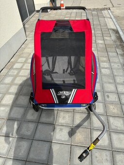 Vozík za kolo/kočárek pro 2 děti Thule Chariot - 7
