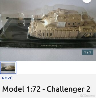 Modely tanků a jiné vojenské techniky 1/72 - 7