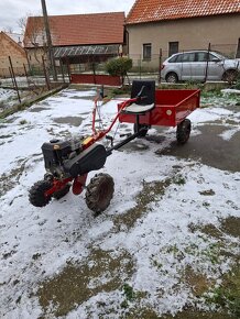 Prodám multifunkční kultivátor Mountfield s vozíkem. - 7