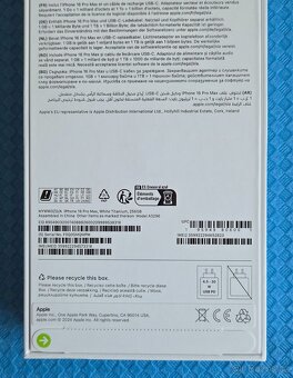 iPhone 16 Pro Max 256GB bílý NOVÝ NEROZBALENÝ - 7
