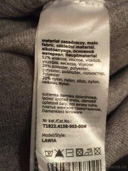 Šaty teplé Tatuum velikost M - 7