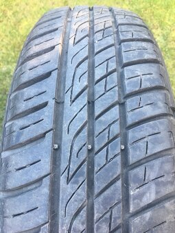 8ks Plechové disky 5x100 s pneu 165/70 R14 - 7