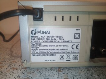DVD-VHS kombo Funai DDVR-7830D - 7