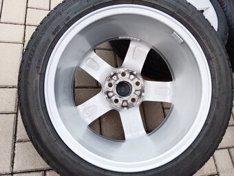 alu kola 5x100 r16 VW Polo a letní 215/45/16 - 7