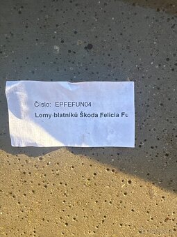 Lem blatníky Škoda felicia van - 7