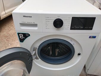 Prodám plně funkční dig.pračku zn. Hisense na 8 kg-DOVEZU-- - 7