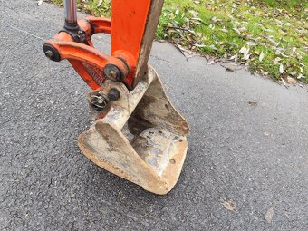 Minibagr Kubota KX016-4, rok 2017, 1800mth, roztah. pásy TOP - 7