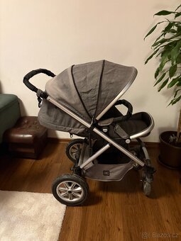 Dvojkombinace dětský kočárek Moon Nuova City - 7