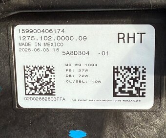 BMW X7 G07 LCI Naraznik M-paket led světlo blatnik - 7