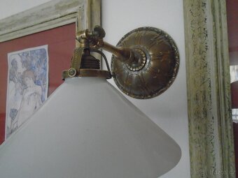 Starožitná nástěnná lampa - 7