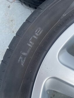 Originál alu kola AUDI 7,5Jx17” ET43 5x112 pneu 235/45/17 - 7